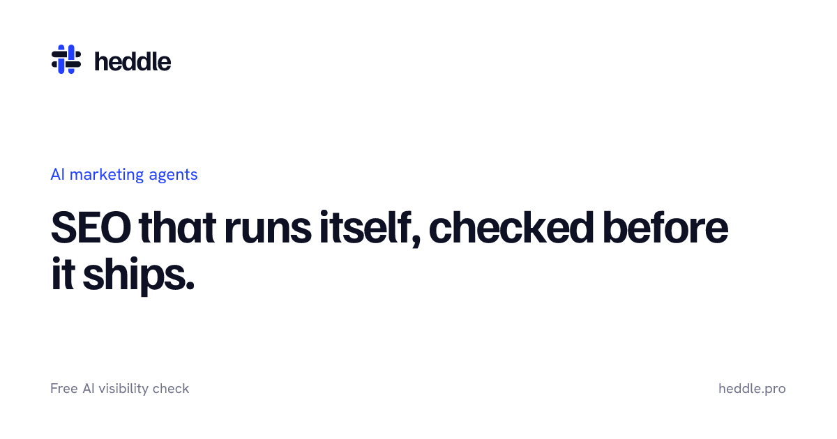Heddle: AI Marketing Agents That Turn Search Into Leads